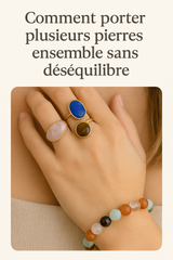 Comment porter plusieurs pierres ensemble sans déséquilibre ?