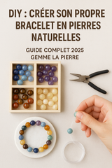 🪶 DIY : créer son propre bracelet en pierres naturelles (guide complet 2025 Gemme La Pierre)