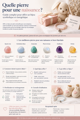 Quelle pierre pour une naissance ? Guide complet pour offrir un bijou symbolique et énergétique (ÉTÉ)