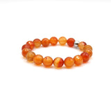 Bracelet "Essentiel" Cornaline facettée