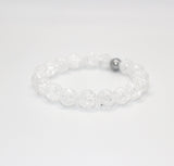 Bracelet "Essentiel" Cristal de Roche craquelé