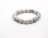 Bracelet "Essentiel" Howlite blanche