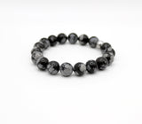 Bracelet "Essentiel" Obsidienne Flocon de neige
