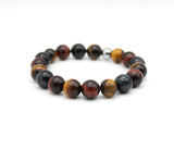 Bracelet "Essentiel" 3 Yeux ( faucon, Taureau, Tigre)