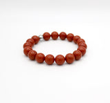 Bracelet "Essentiel" Jaspe rouge
