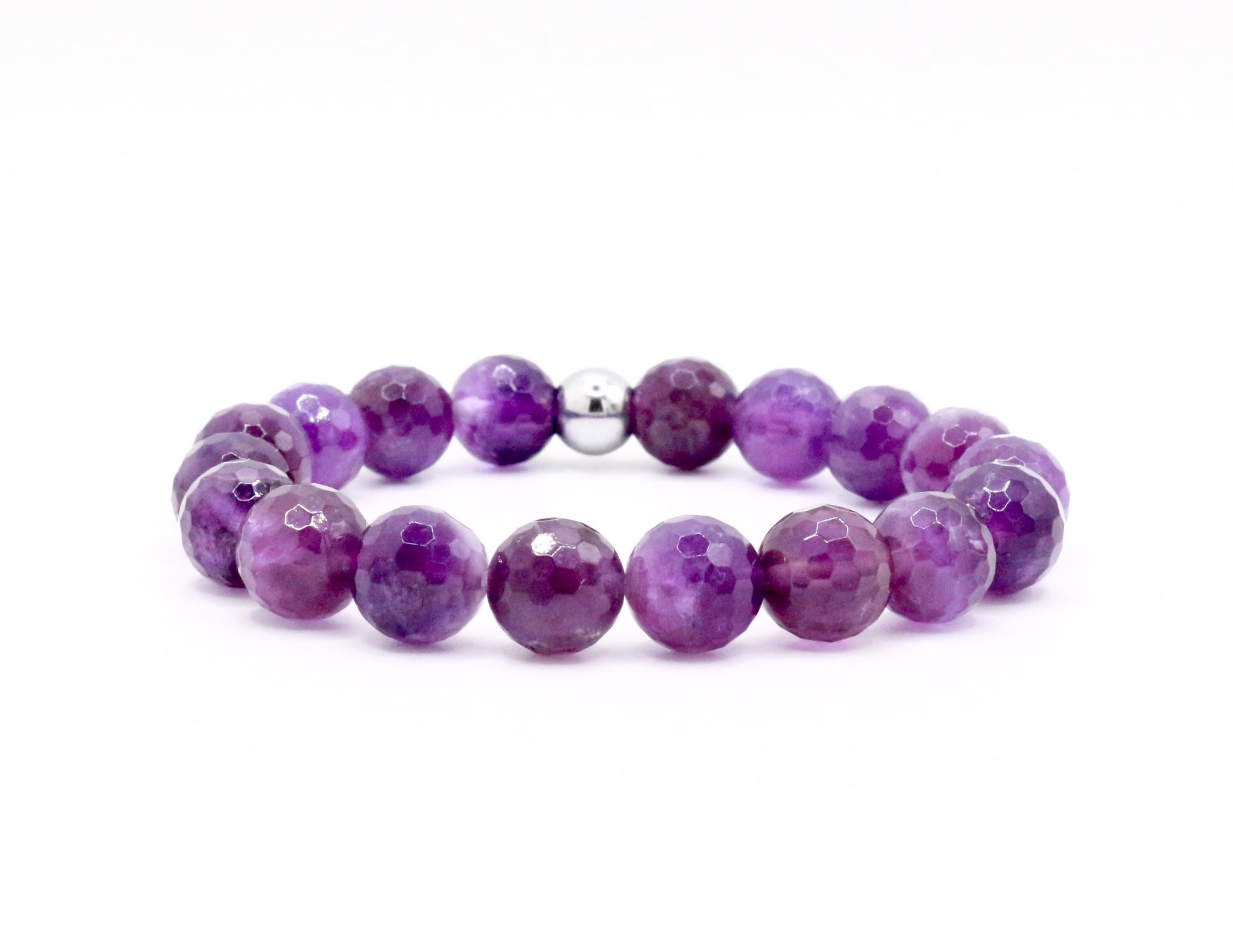 Bracelet "Essentiel" Améthyste facettée