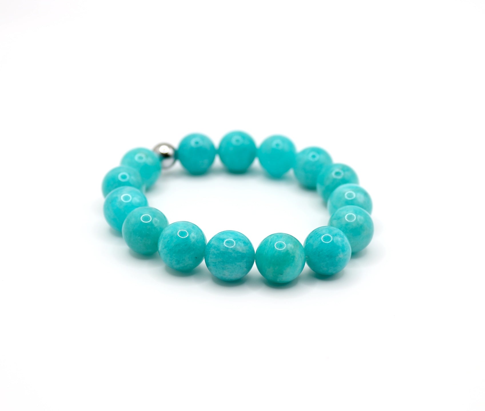 Bracelet "Essentiel" Amazonite foncée