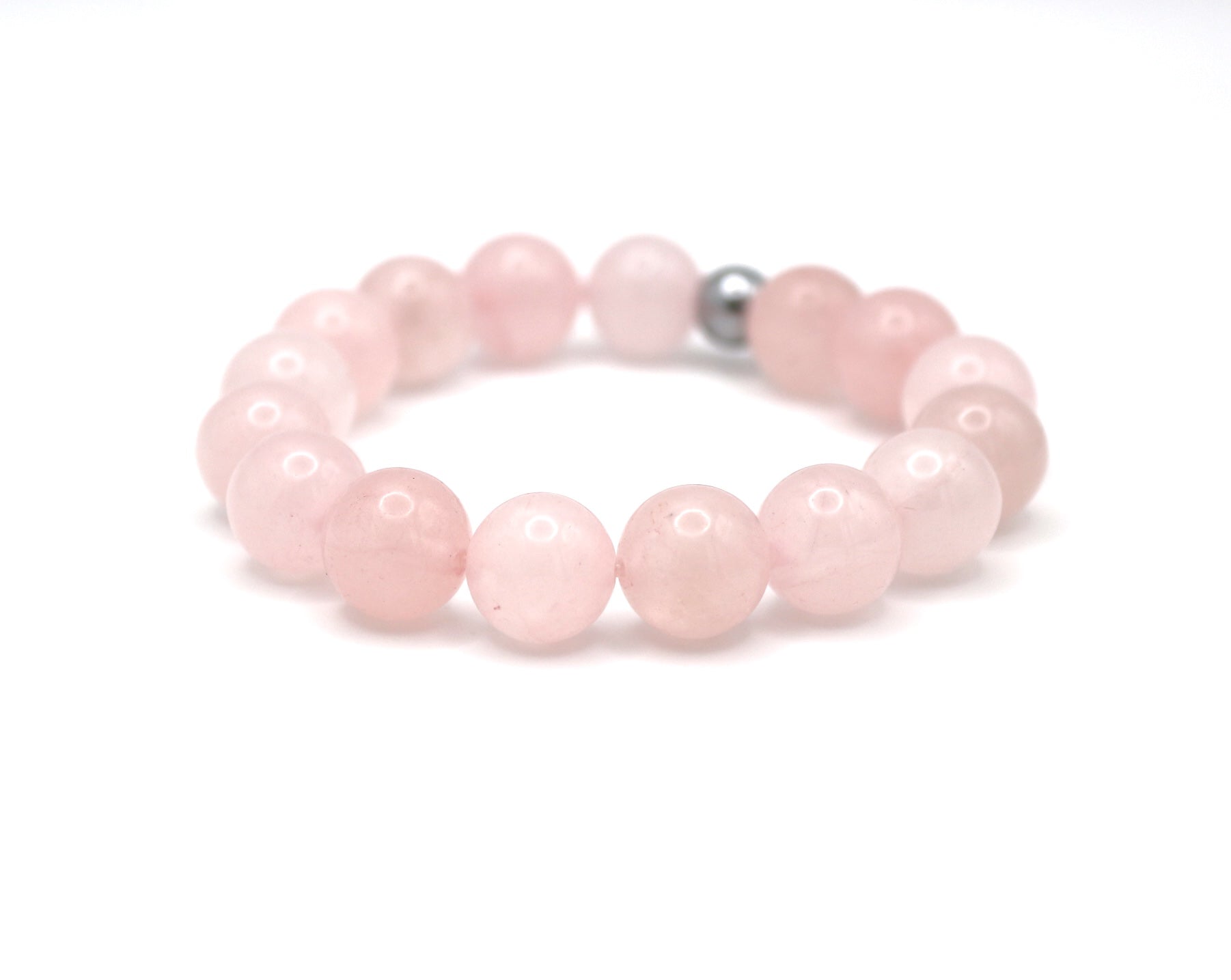 Bracelet "Essentiel" Quartz rose