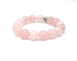 Bracelet "Essentiel" Quartz rose