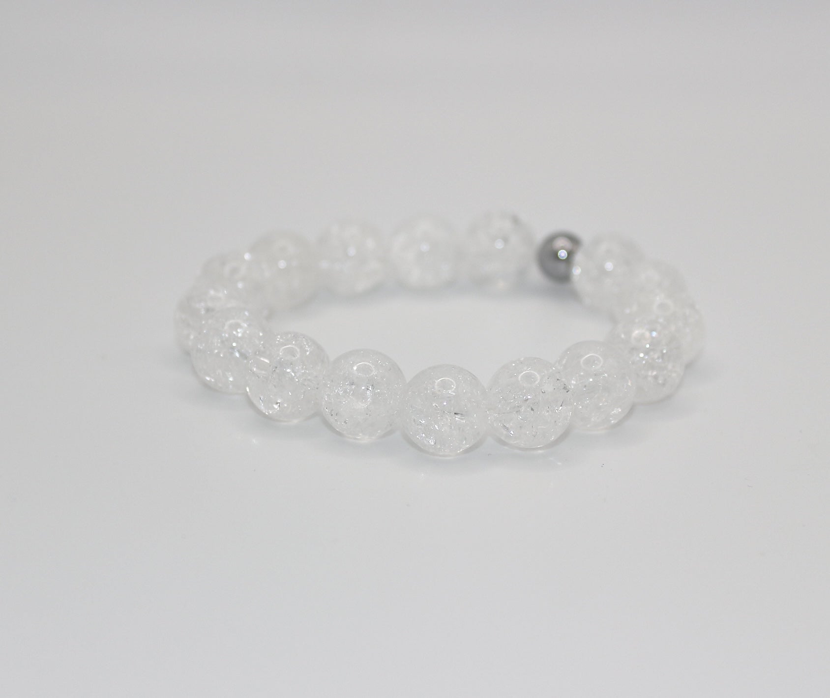 Bracelet "Essentiel" Cristal de Roche craquelé