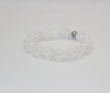 Bracelet "Essentiel" Cristal de Roche craquelé