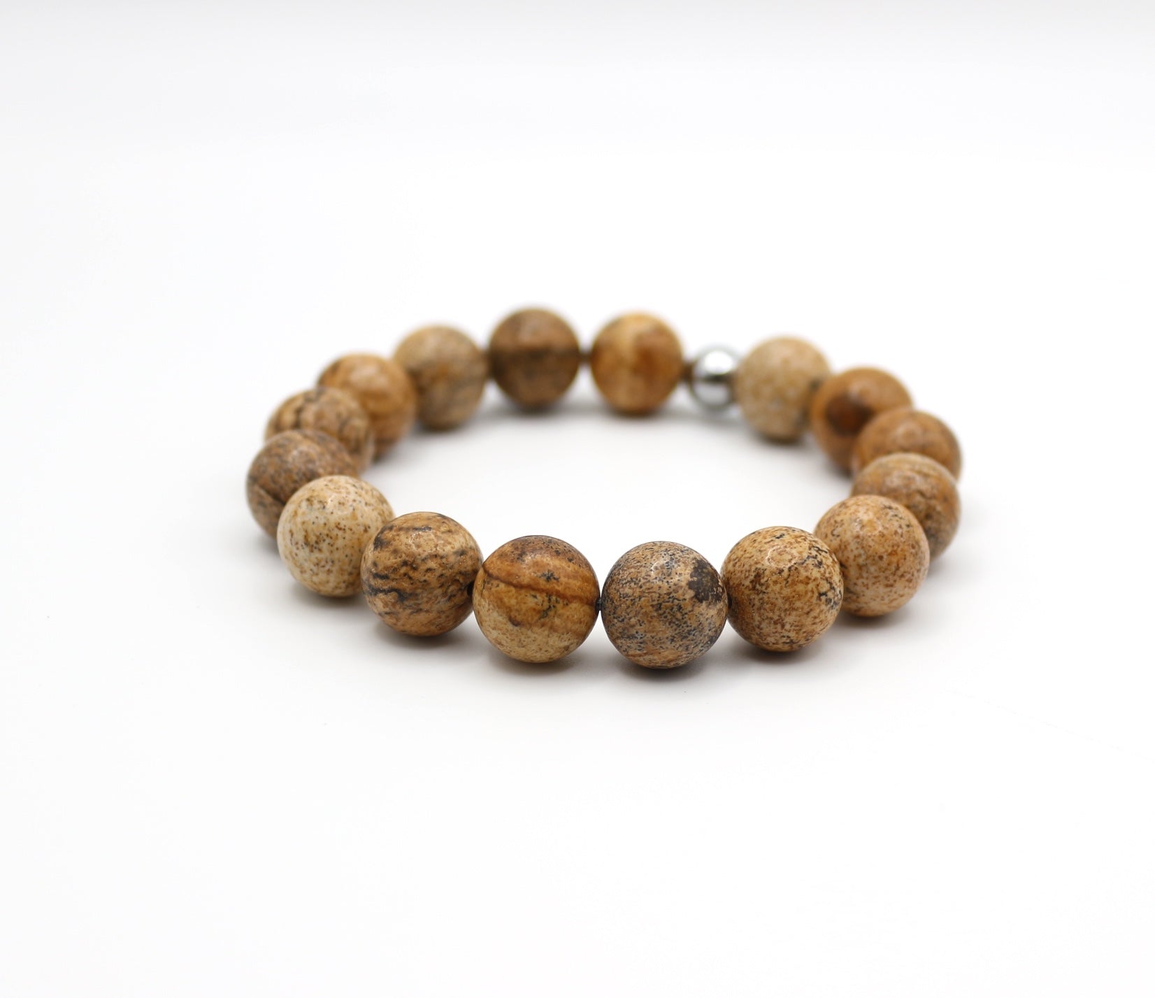 Bracelet "Essentiel" Jaspe paysage