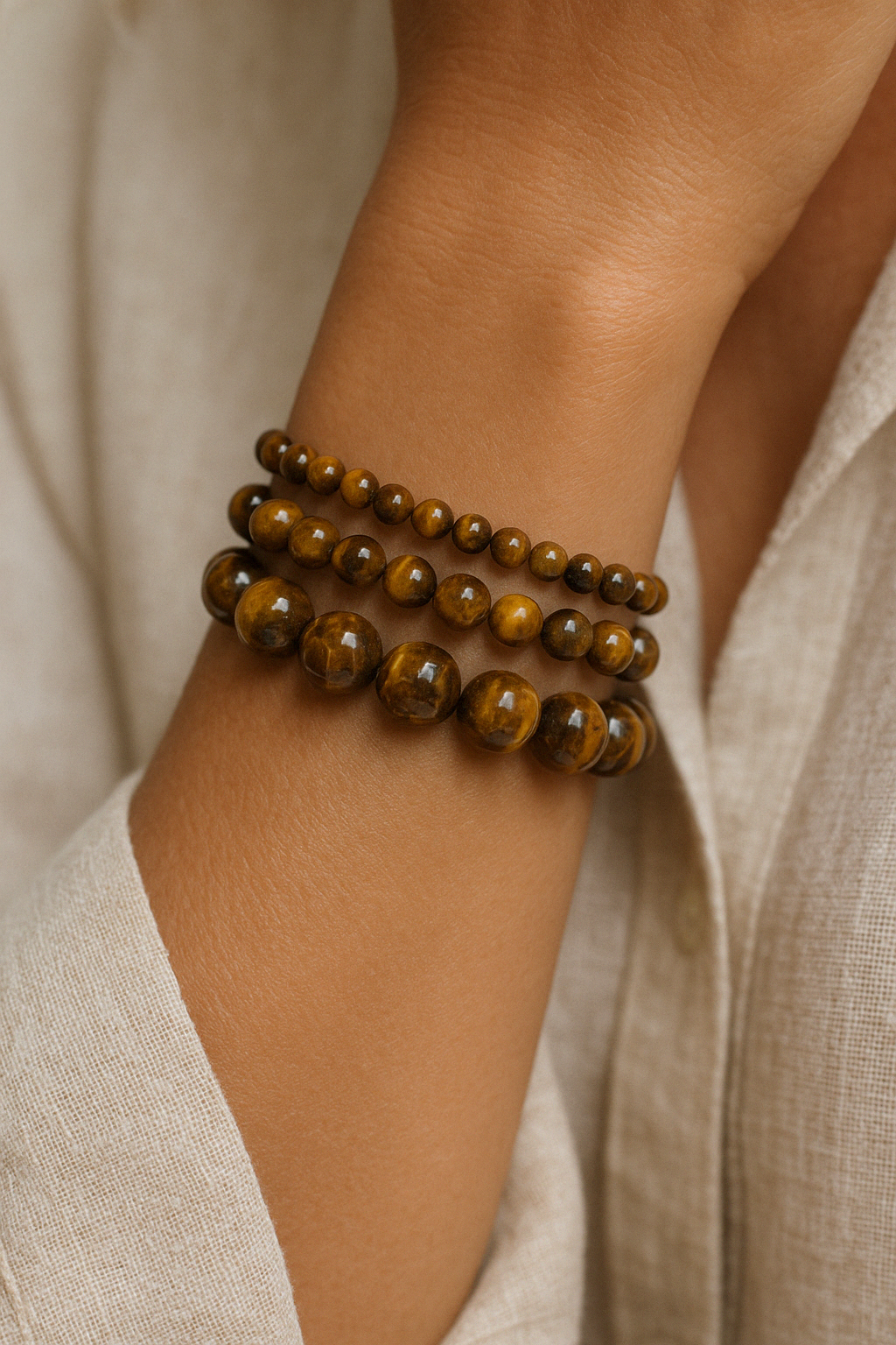 Bracelet "Essentiel" Oeil de Tigre