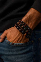 Bracelet "Essentiel" 3 Yeux ( faucon, Taureau, Tigre)