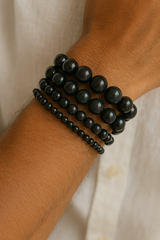 Bracelet "Essentiel" Obsidienne Oeil Céleste