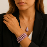 Bracelet "Essentiel" Lépidolite