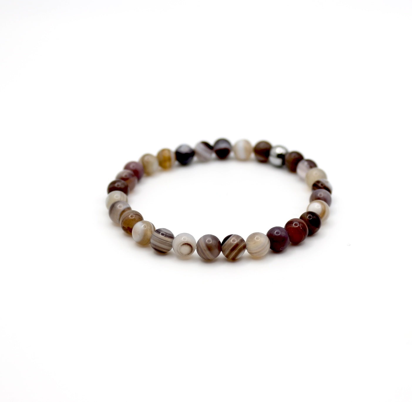 Bracelet "Essentiel" Agate Botswana