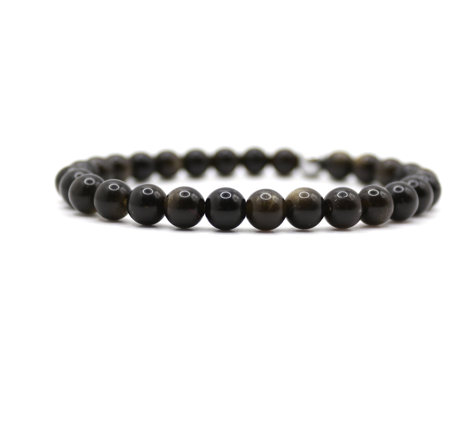 Bracelet "Essentiel" Obsidienne dorée