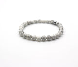 Bracelet "Essentiel" Howlite blanche