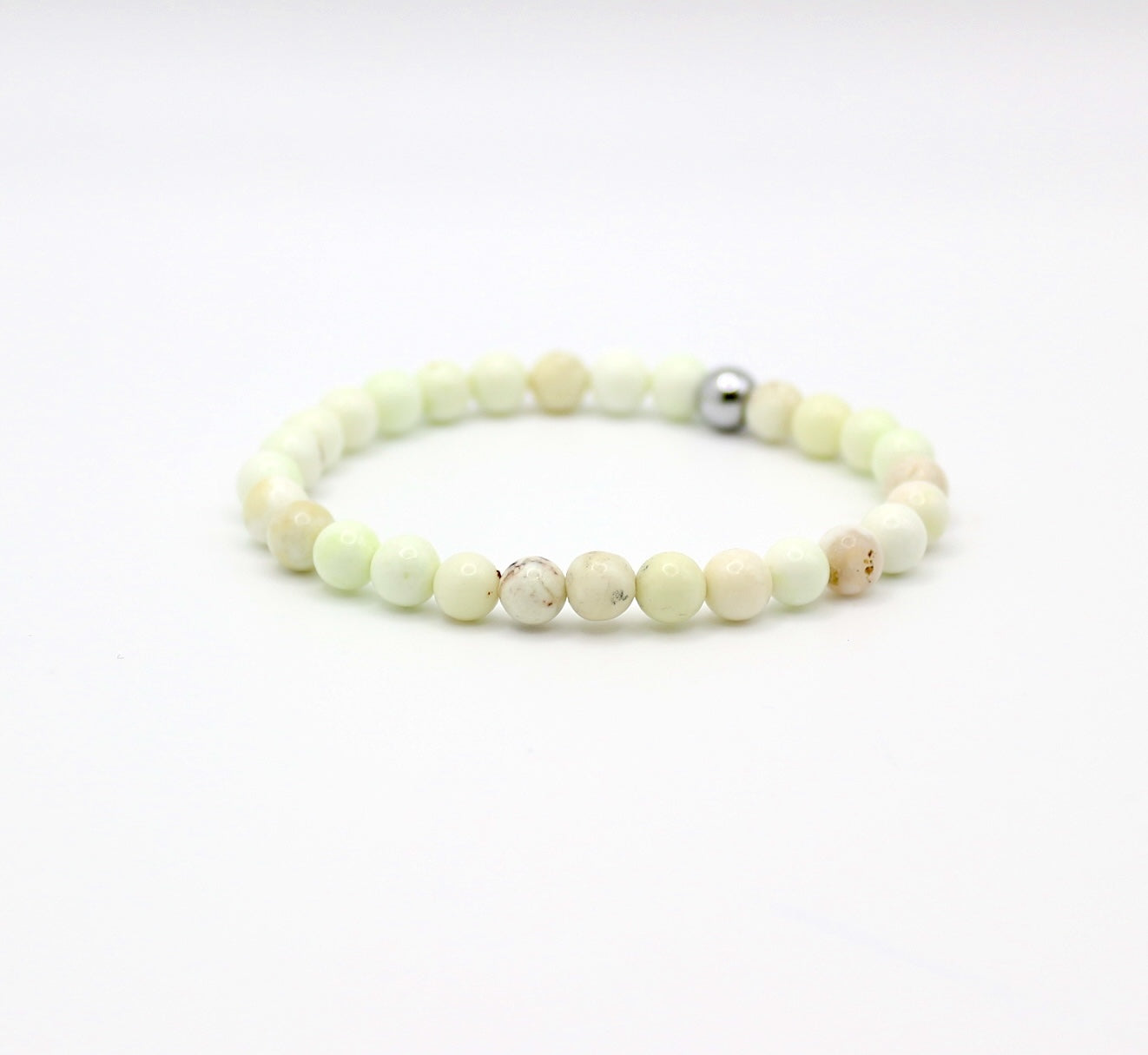 Bracelet "Essentiel" Chrysoprase citron
