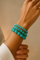 Bracelet "Essentiel" Amazonite foncée