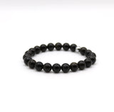 Bracelet "Essentiel" Obsidienne dorée