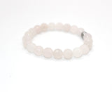Bracelet "Essentiel" Quartz rose facetté