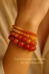 Bracelet "Essentiel" Cornaline