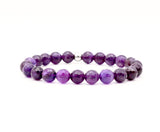 Bracelet "Essentiel" Améthyste facettée
