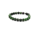 Bracelet "Essentiel" Rubis-Zoïsite