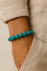 Bracelet "Essentiel" Amazonite foncée