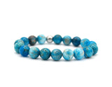 Bracelet "Essentiel" Apatite bleue