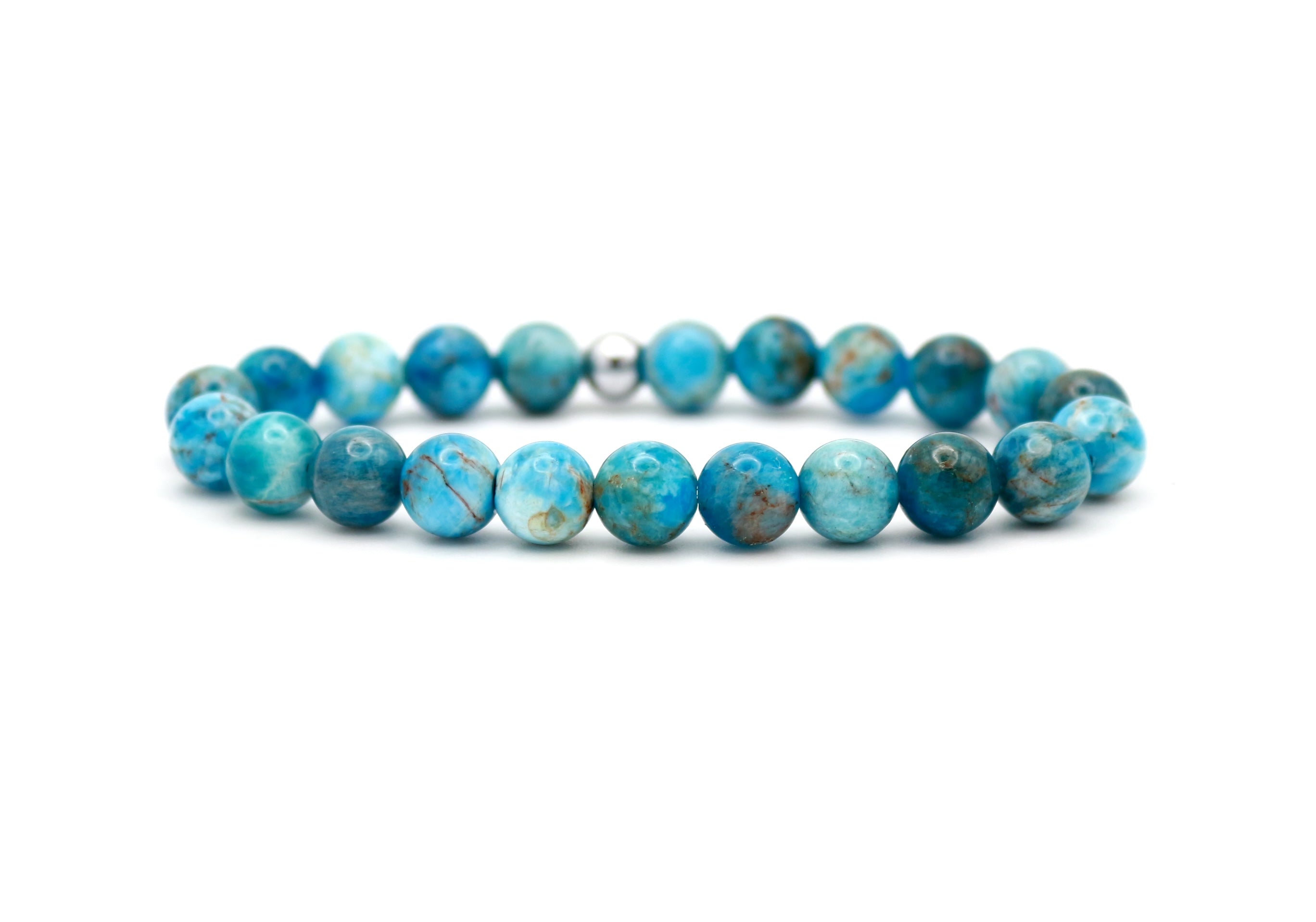 Bracelet "Essentiel" Apatite bleue
