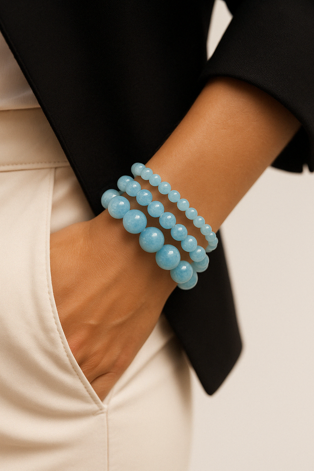 Bracelet "Essentiel" Aigue-Marine