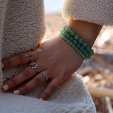 Bracelet "Essentiel" Aventurine facettée