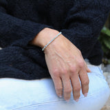 Bracelet "Eveil" Jadéite facettée
