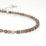 Bracelet "Eveil" Quartz fumé facetté