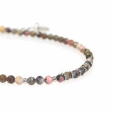 Bracelet "Eveil" Rhodonite facettée