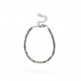 Bracelet "Coraux" Quartz fumé facetté