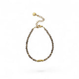 Bracelet "Coraux" Quartz fumé facetté