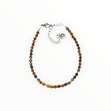 Bracelet  "Eveil" Oeil de Tigre facetté