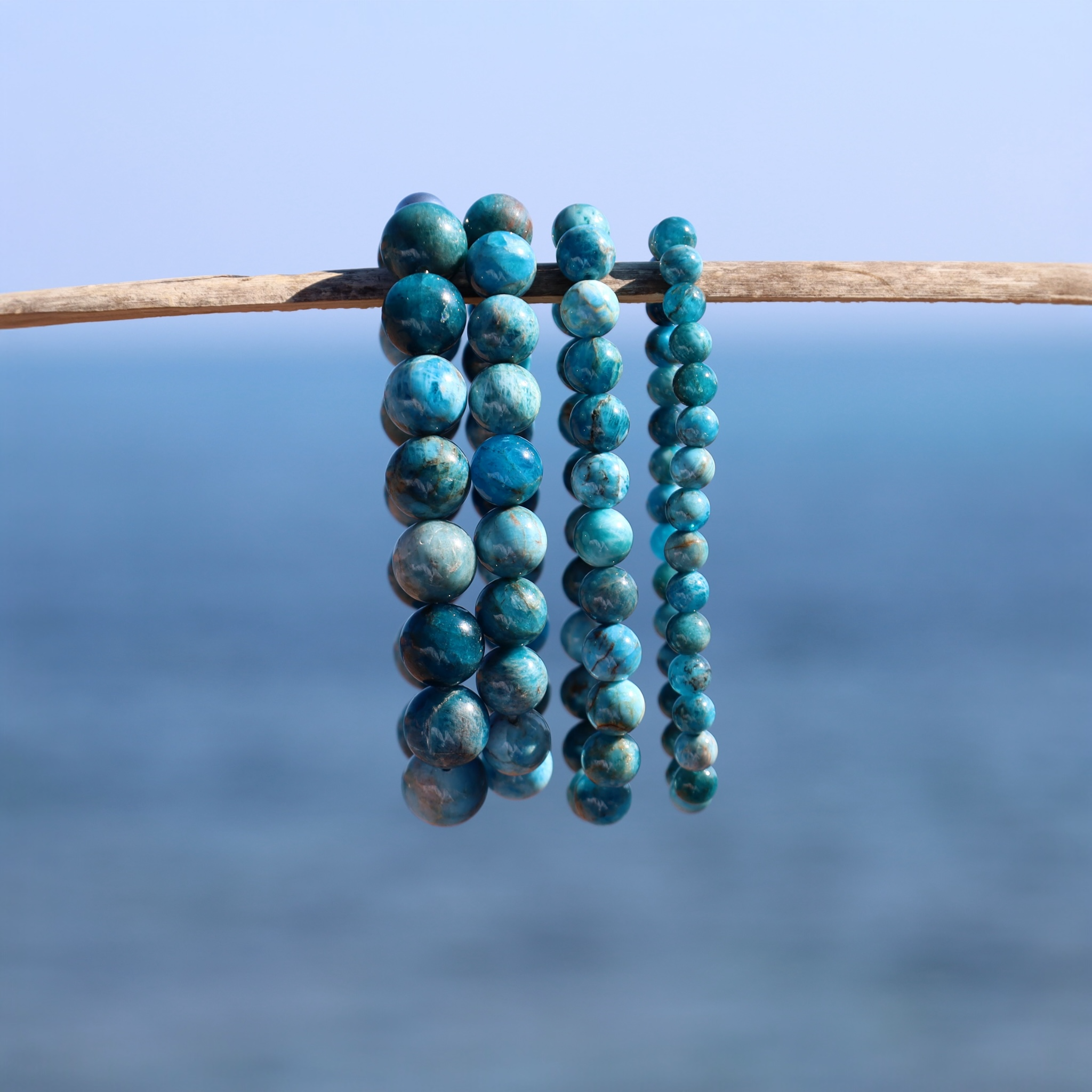 Bracelet "Essentiel" Apatite bleue