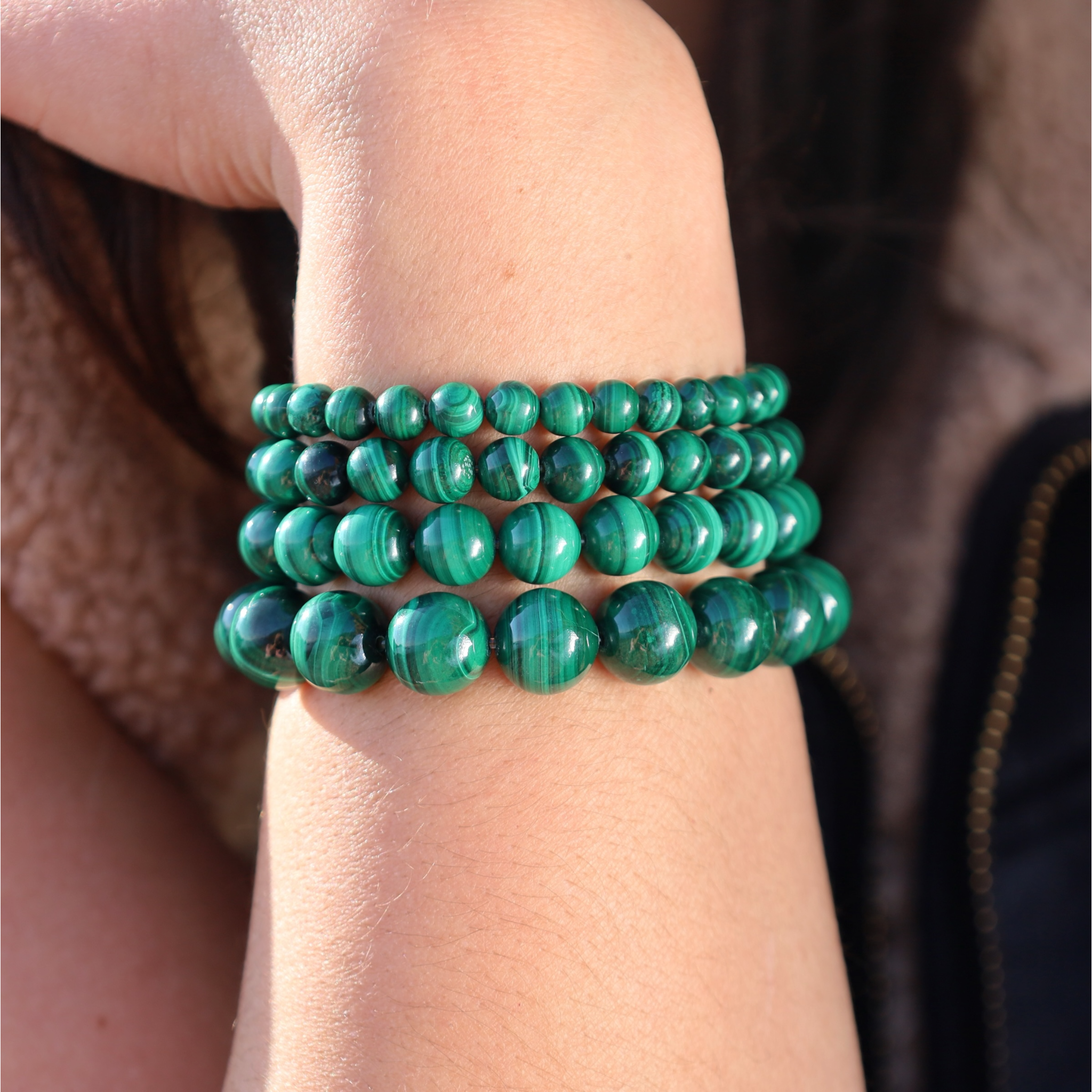 Bracelet "Essentiel" Malachite