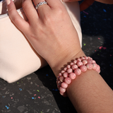 Bracelet "Essentiel" Rhodochrosite