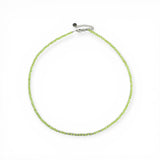 Collier "Eveil" Péridot facettée