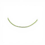 Collier "Eveil" Péridot facettée