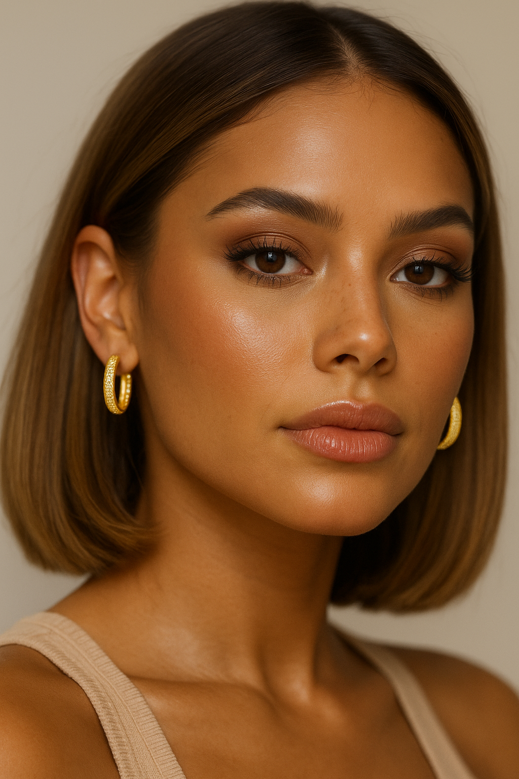 Créoles Acier inoxydable "Marina"