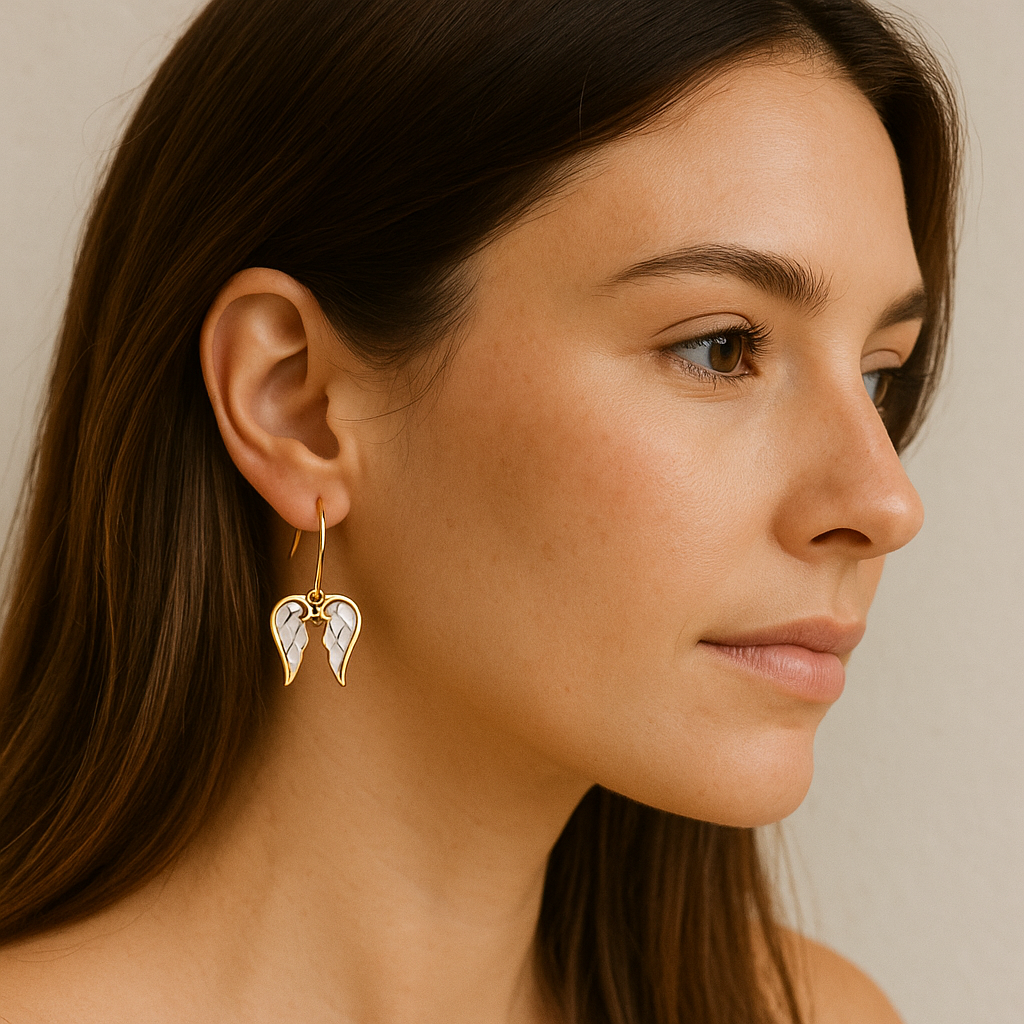 Boucles d'oreilles Acier inoxydable "Angel"