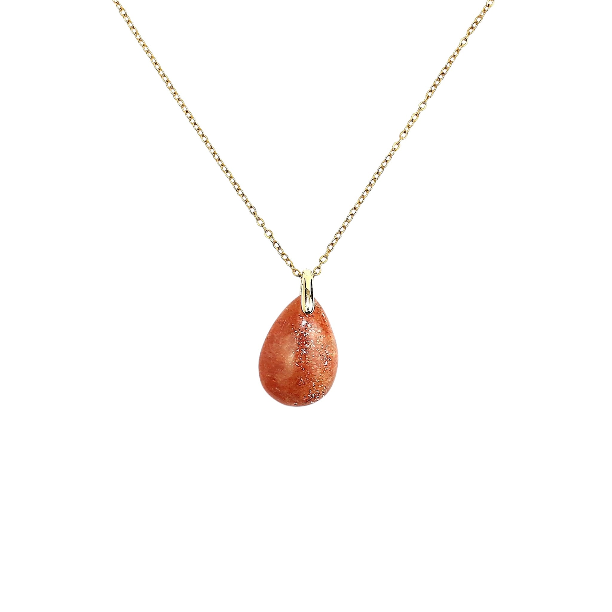 Pendentif Goutte Pierre de Soleil