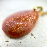 Pendentif Goutte Pierre de Soleil